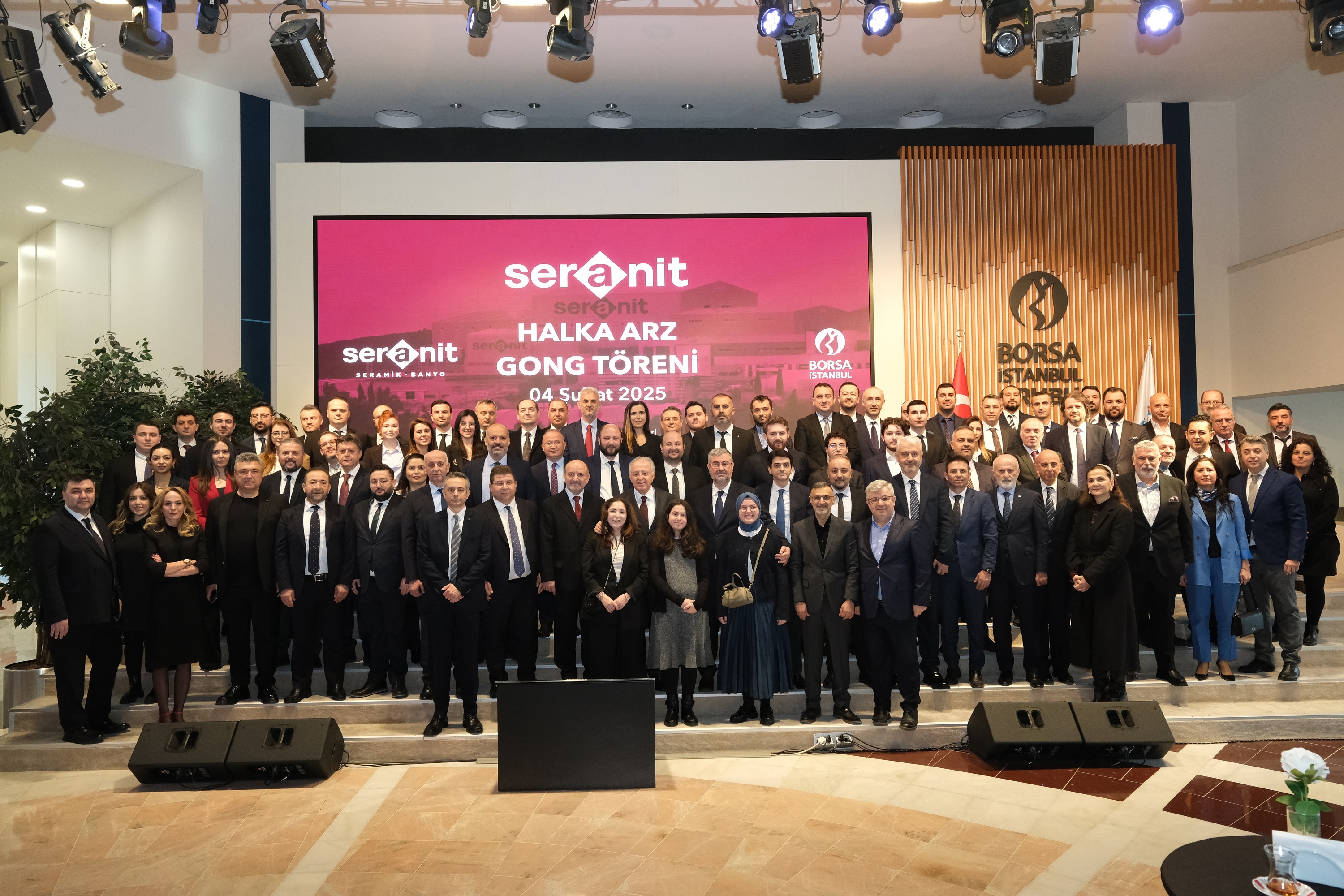 4 Şubat 2025'te, Borsa İstanbul'da Gong Seranit İçin Çaldı!